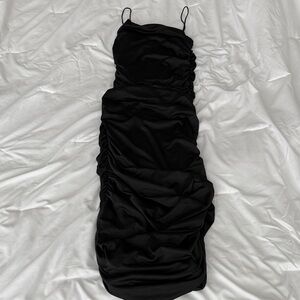 Grace Karin Strapless Black Dress